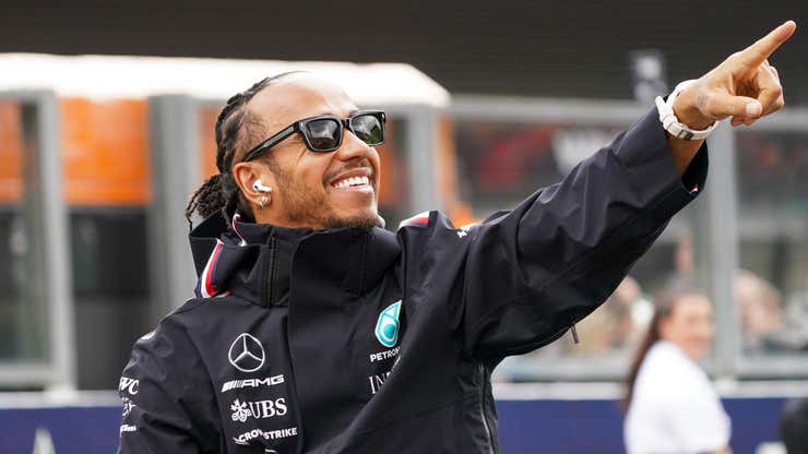 Image for Lewis Hamilton Staying In F1 With Mercedes Through 2025