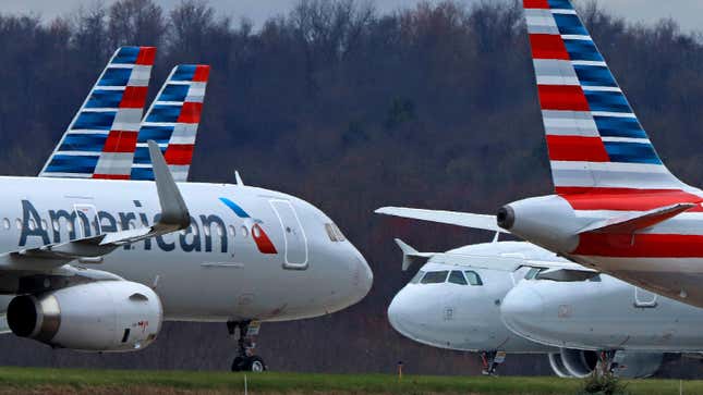 American airlines planes