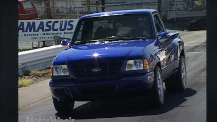 Image for Ford Once Made An SVT Ranger With A Lightning Engine