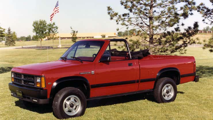 Image for The Dodge Dakota Convertible Deserves Its Day In The Sun